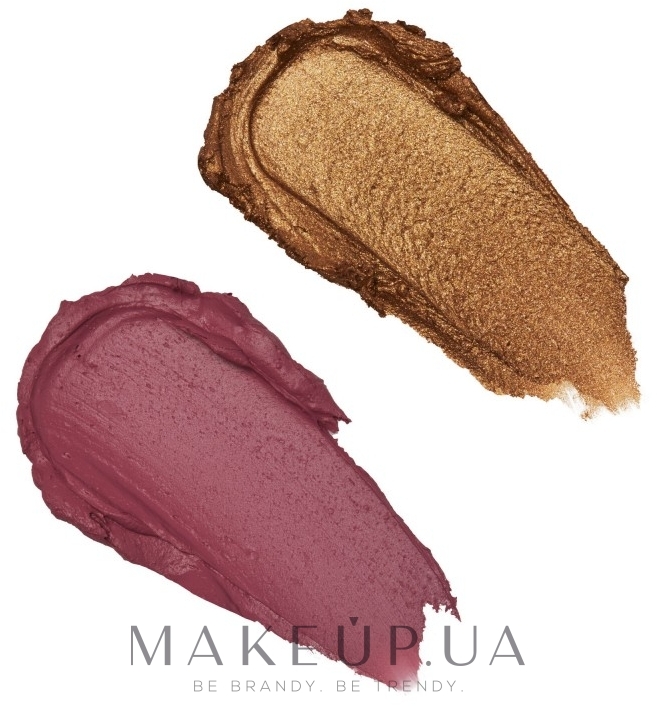 Рум'яна та хайлайтер у стіку - Makeup Revolution Blush & Highlight Stick — фото Flushing Pink
