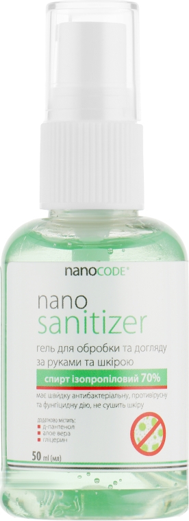 Санитайзер для рук - Nanocode Nano Sanitizer