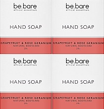 Набор - Be.Bare Life Mini Hand Soap Bar Set (soap/4x20g) — фото N2
