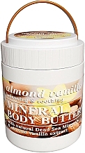 Масло для тела миндально-ванильное с минералами Мертвого моря - Dead Sea Collection Almond Vanilla Mineral Body Butter — фото N1