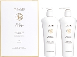 Набор - T-Lab Professional Coco Therapy Set (shm/300ml + mask/300ml) — фото N1