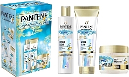 Духи, Парфюмерия, косметика Набор - Pantene Pro-V Miracles Hydra Glow Luxury Set (shm/250ml + cond/160ml + h/mask/300ml)