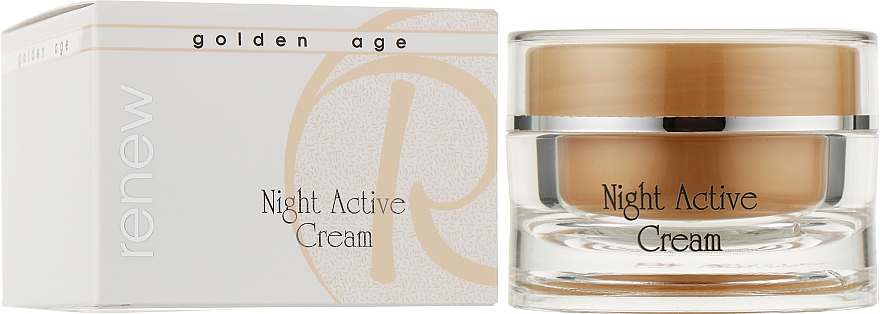 Нічний активний крем для обличчя - Renew Golden Age Night Active Cream — фото N2