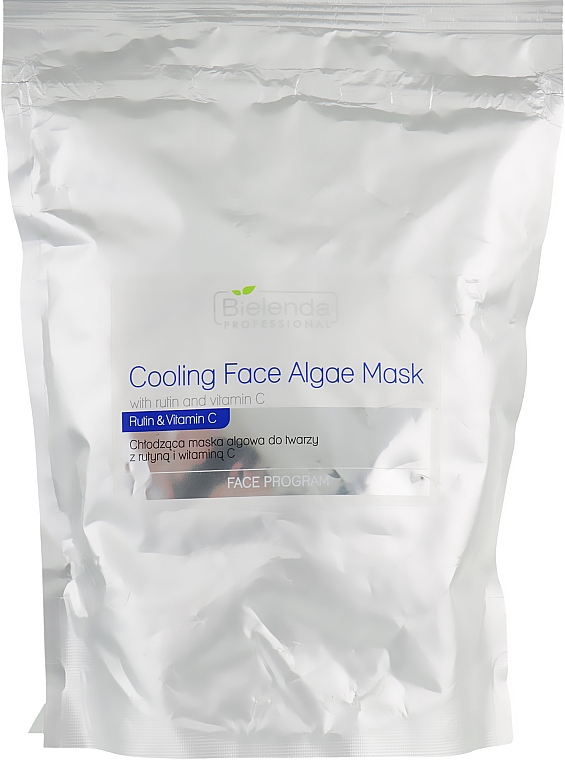 Альгинатная маска для лица с рутином и витамином С - Bielenda Professional Cooling Face Algae Mask (запасной блок) — фото N1
