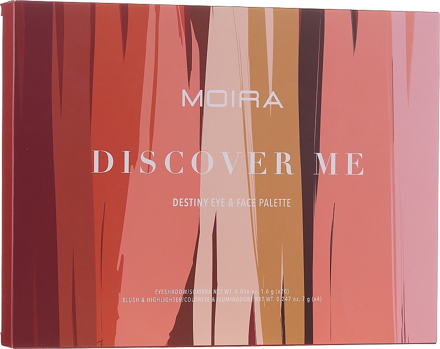 Палетка для макіяжу - Moira Discover Me Destiny Eye & Face Palette — фото N2