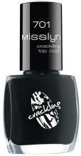 Духи, Парфюмерия, косметика Лак для ногтей - Misslyn Crackling Top Coat