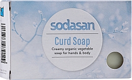 Мило ніжне для чутливої шкіри неароматизована - Sodasan Cream Curd Soap — фото N2