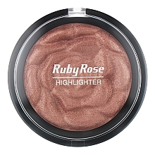 Парфумерія, косметика Powdery Face Highlighter - Ruby Rose Highlighter