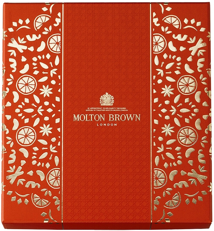 Molton Brown Orange & Bergamot Hand Care Gift Set - Набор (h/soap/300ml + h/lot/300ml) — фото N2