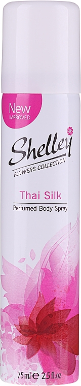 Дезодорант-спрей "Тайський шовк" - Shelley Body Spray Thai Silk — фото N1