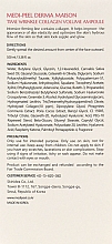 Ампульная сыворотка с коллагеном - Medi Peel Derma Maison Time Wrinkle Collagen Volume Ampoule — фото N3