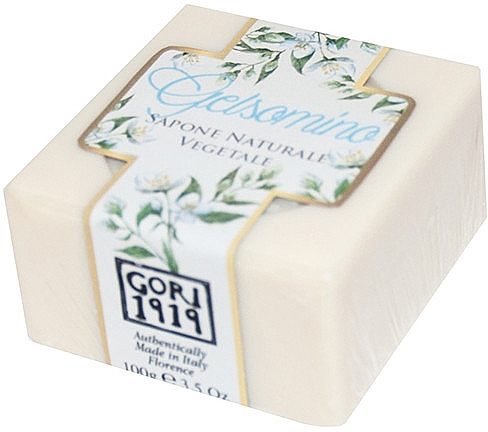 Мыло "Жасмин" - Gori 1919 Jasmin Natural Vegetable Soap — фото N1