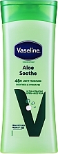 Успокаивающий лосьон для тела "Свежесть алое" - Vaseline Intensive Care Aloe Soothe Lotion — фото N2