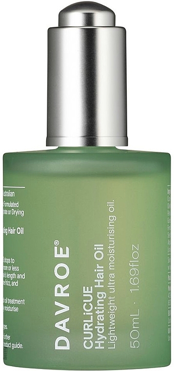 Олія для хвилястого волосся - Davroe Curlicue Hydrating Hair Oil — фото N1