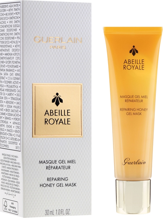 Восстанавливающая гель-маска - Guerlain Abeille Royale Repairing Honey Gel Mask