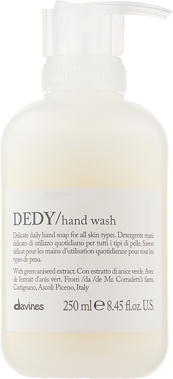 Делікатне мило для рук - Davines Dedy Hand Wash — фото N1