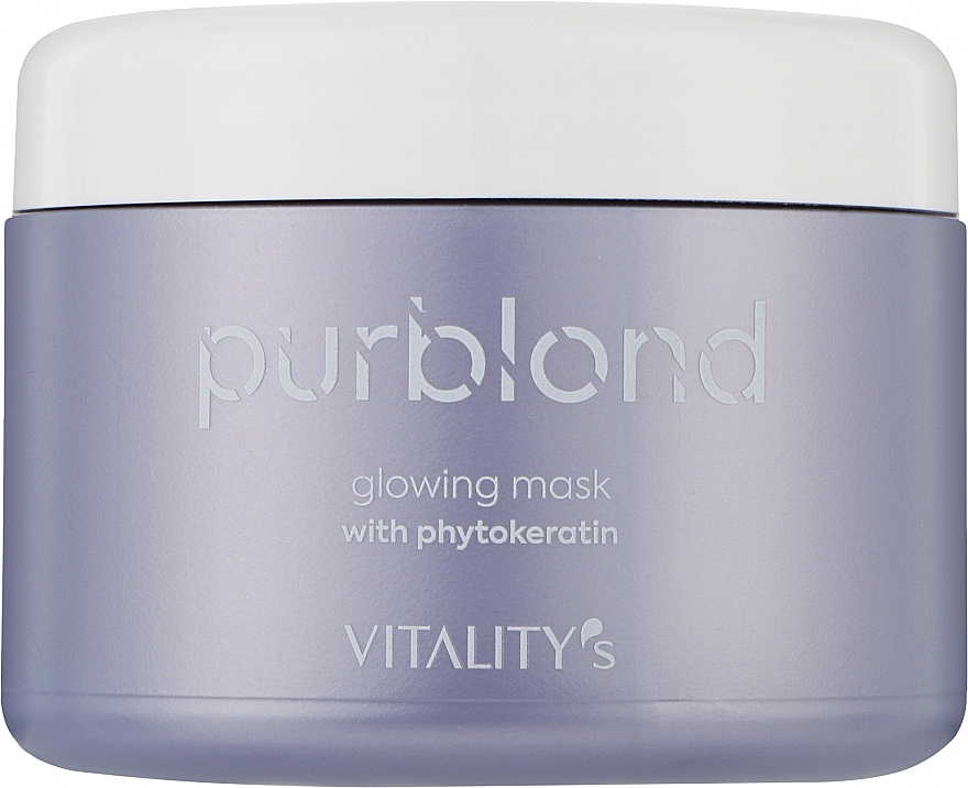 Маска для светлых волос - Vitality's Purblond Glowing Mask — фото N1