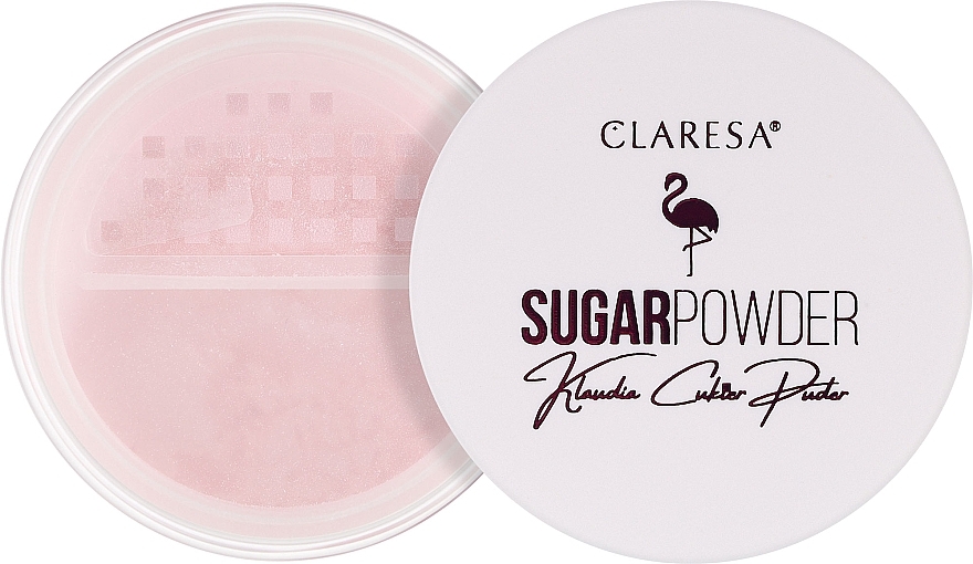 Осветляющая рассыпчатая пудра - Claresa Sugarpowder By Klaudia Cukier Puder Illuminating Powder — фото N1