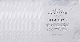 Біоліфтингові патчі для області навколо очей - Institut Esthederm Lift & Repair Eye Contour Lift Patches — фото N2