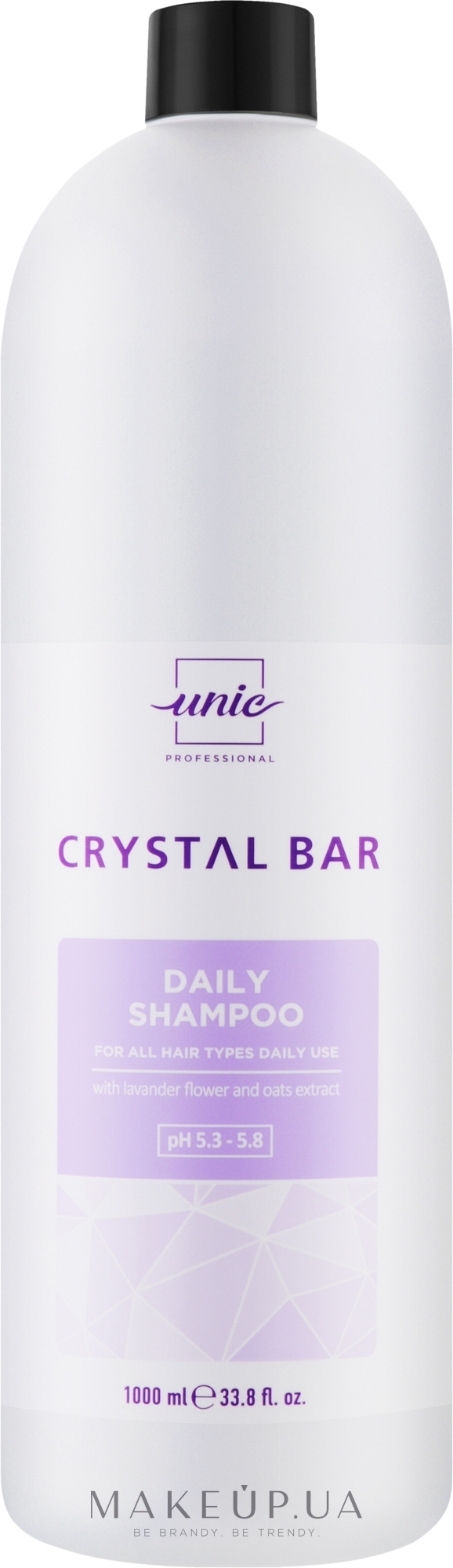Шампунь для ежедневного использования - Unic Crystal Bar Daily Shampoo — фото 1000ml