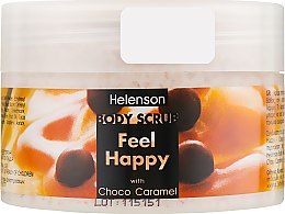 Парфумерія, косметика Скраб для тіла "Шоколадно-карамельний" - Mediterraneum Helenson Body Scrub Feel Happy With Choco Caramel