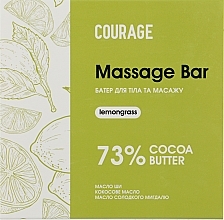 Батер для тіла - Courage Massage Bar Lemongrass — фото N4