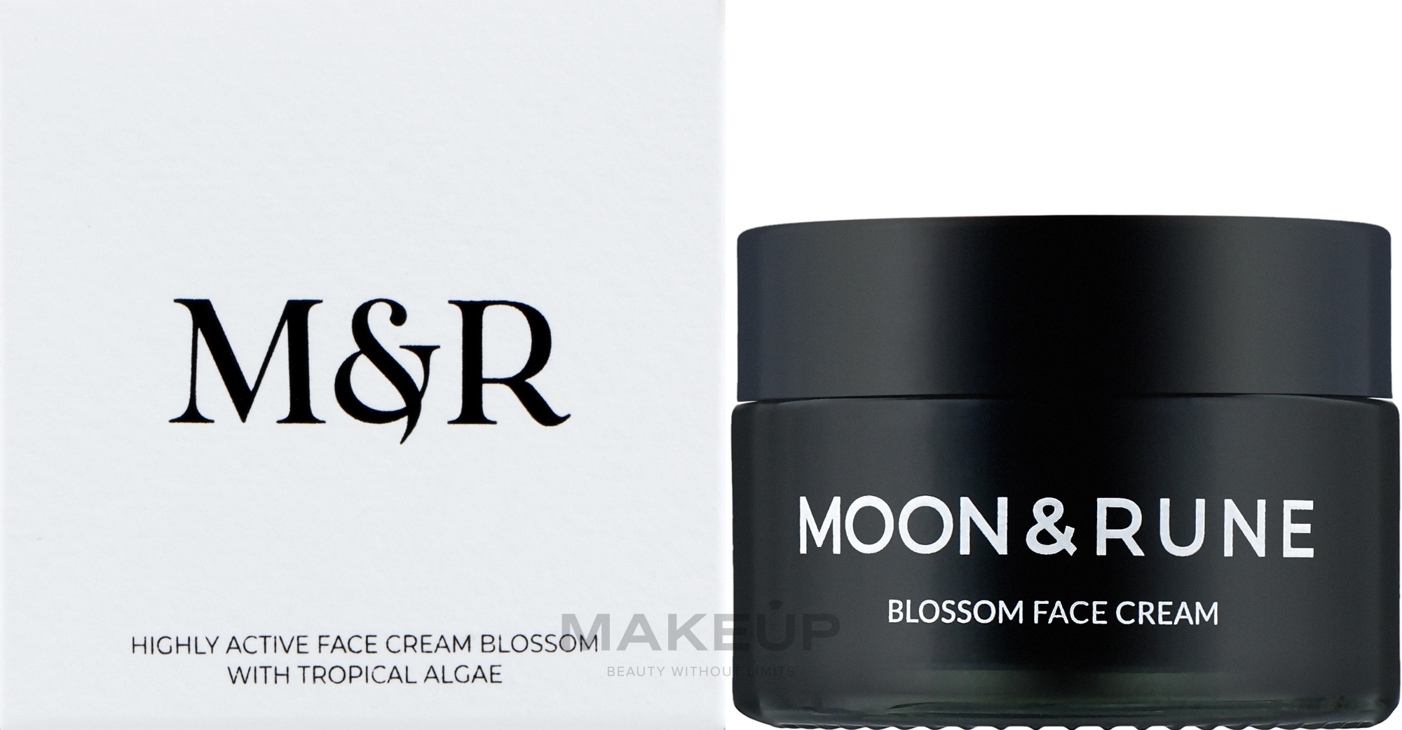 Высокоактивный крем для лица "Blossom" с тропическими водорослями - Moon&Rune Face Cream — фото 30ml