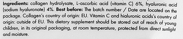 Коллаген с витамином С и гиалуроновой кислотой - Intenson Slim Fit — фото N3