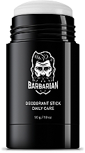 Дезодорант-стик для тела смягчающий "Daily Care" - Barbarian Deodorant Stick Daily Care — фото N2