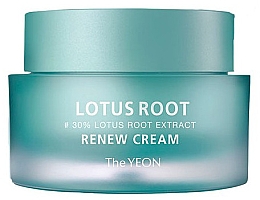 Парфумерія, косметика Оновлювальний крем для обличчя з лотосом - The Yeon Lotus Root Renew Cream