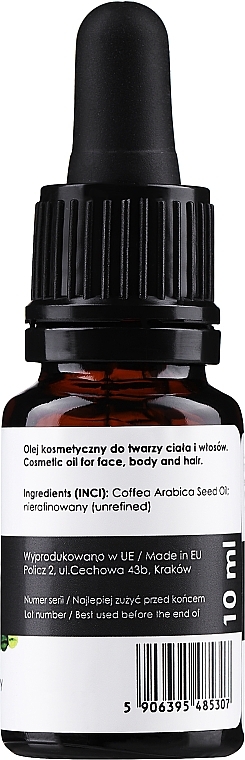 Натуральна олія зеленої кави - Your Natural Side Precious Oils Green Coffee Oil — фото N2