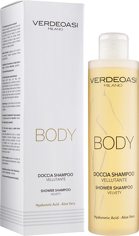 Shampoo & Shower Gel - Verdeoasi Shower Shampoo Velvety — фото N2