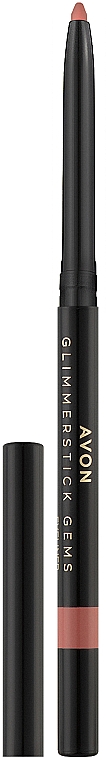 Автоматический карандаш для глаз - Avon Glimmerstick Gems Eyeliner — фото N1