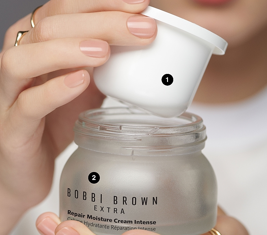 Зволожувальний крем для обличчя - Bobbi Brown Extra Repair Moisture Cream Intense (рефіл) — фото N3