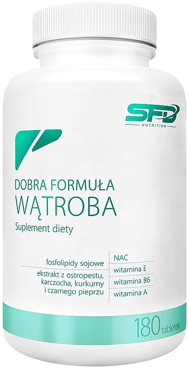 Пищевая добавка для здоровья печени - SFD Nutrition Good Formula Liver — фото N1