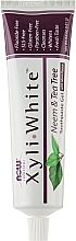 Зубная паста-гель "Ним и чайное дерево" - Now Foods XyliWhite Neem & Tea Tree Toothpaste Gel — фото N1