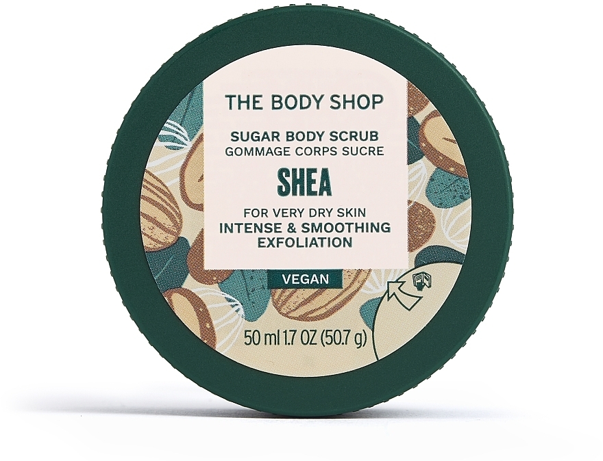 Скраб для тіла "Ші" - The Body Shop Shea Exfoliating Sugar Body Scrub — фото N1