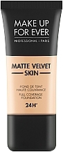 УЦЕНКА Матирующий тональный флюид - Make Up For Ever Matte Velvet Skin * — фото N1
