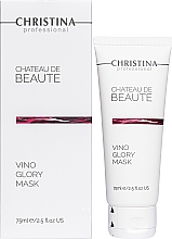 Маска для моментального ліфтингу на основі екстракту винограду - Christina Chateau de Beaute Vino Glory Mask — фото N2