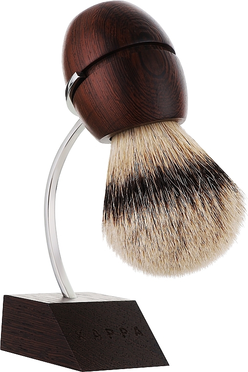 Помазок для бритья с подставкой - Acca Kappa Shaving Brush With Metal Stand — фото N1