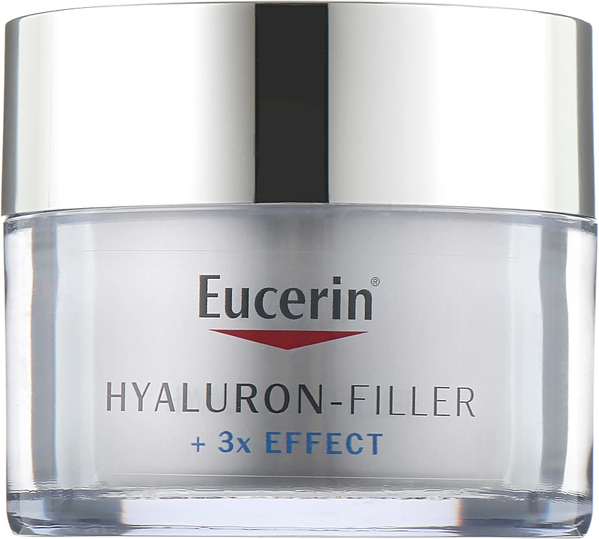 Денний крем проти зморшок SPF 30 - Eucerin Hyaluron-Filler + 3x Effect SPF 30