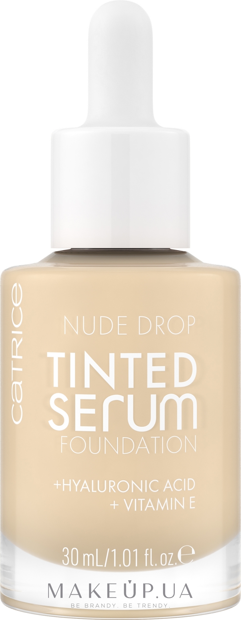 Тональная основа - Catrice Nude Drop Tinted Serum Foundation — фото 001N