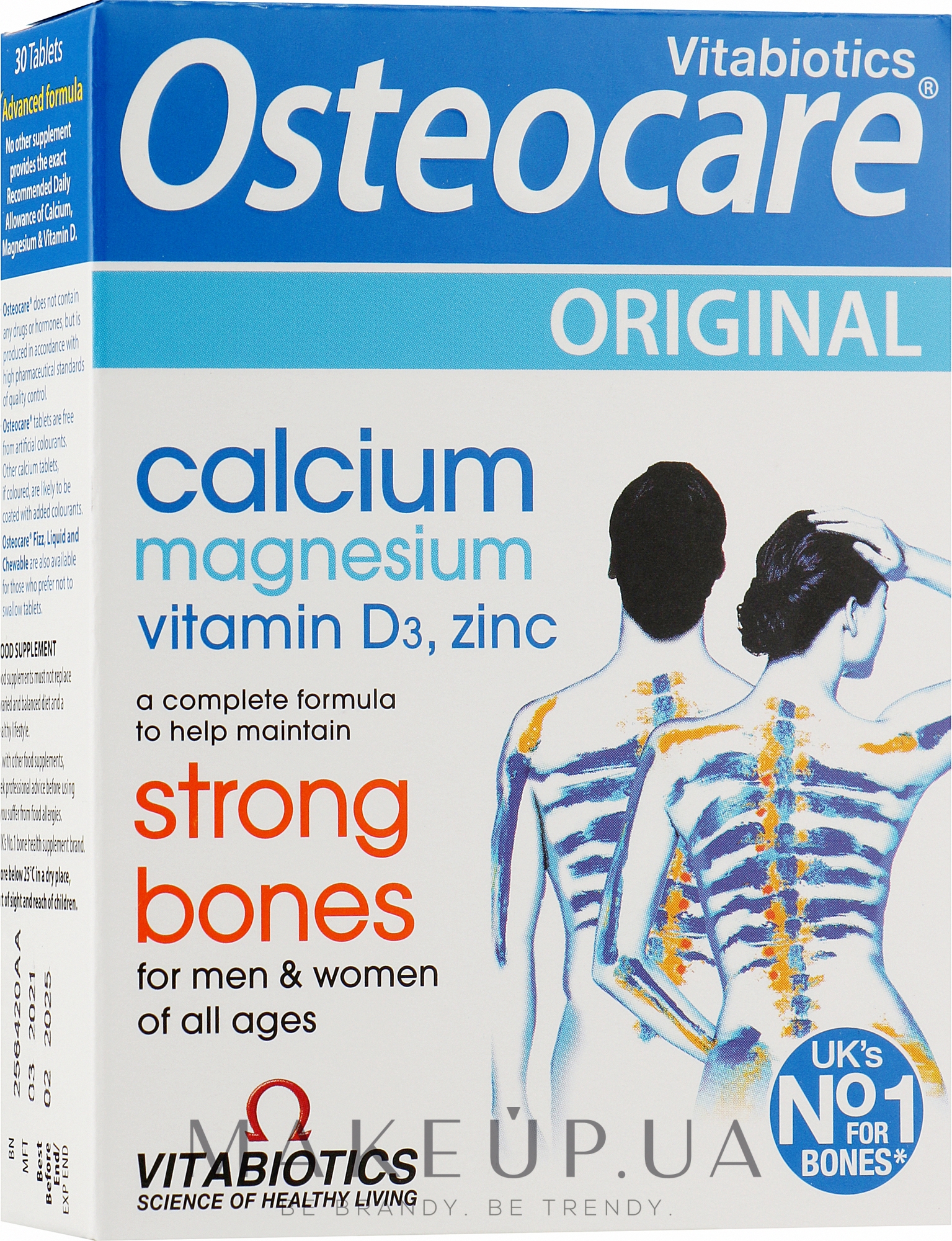 Диетическая добавка "Остеокеа", 30 таблеток - Vitabiotics Osteocare — фото 30шт