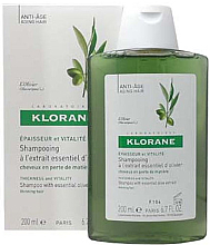 Духи, Парфюмерия, косметика Шампунь для волос - Klorane Thickness & Vitality Shampooing With Essential Olive Extract (мини)