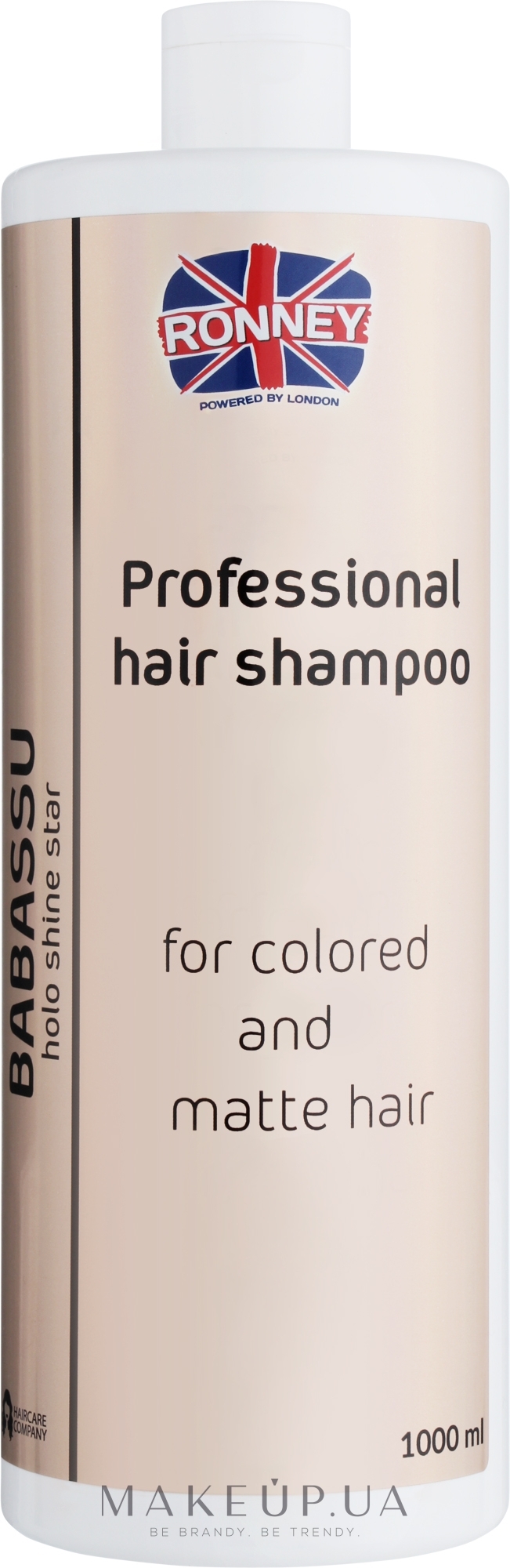 Шампунь для фарбованого волосся - Ronney HoLo Shine Star Babassu Oil — фото 1000ml