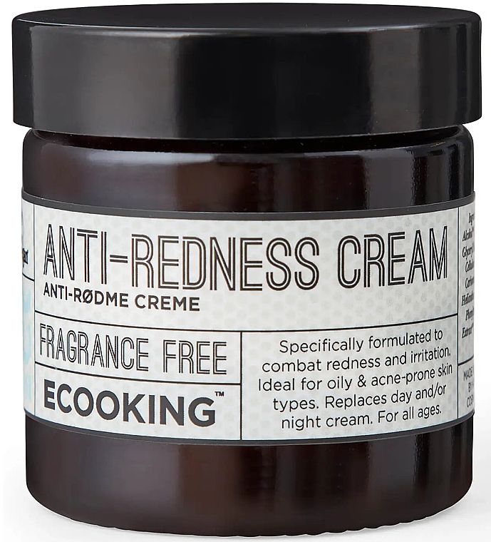 Крем проти почервонінь шкіри - Ecooking Anti Redness Cream — фото N1