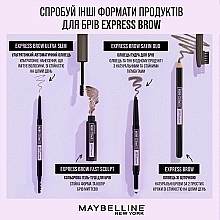 УЦЕНКА Точный карандаш для бровей со щеточкой - Maybelline New York Express Brow Shaping Pencil * — фото N8