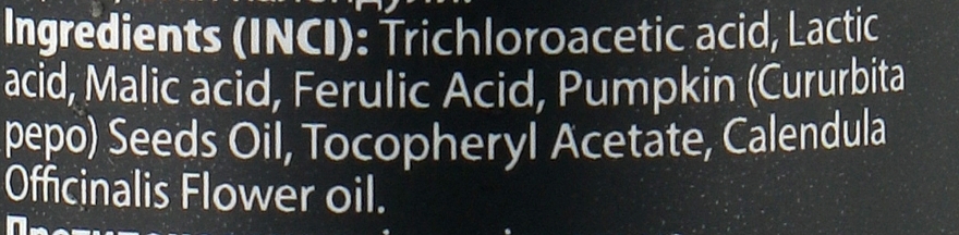 Пілінг "Трихлороцтовий" з олією гарбуза 25% - Pelart Laboratory TCA 25% With Pamkin Oil — фото N2
