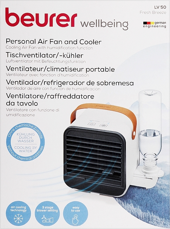 Настільний вентилятор, LV 50 - Beurer Fresh Breeze — фото N2