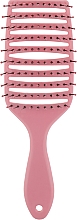 Духи, Парфюмерия, косметика Щётка для волос широкая продувная CP6262-2, розовая - Oris